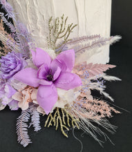 Load image into Gallery viewer, Violet, purple, blush Floral Cake Topper
