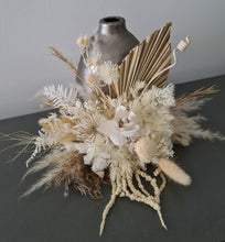 Load image into Gallery viewer, Boho Preserved &amp; dry flowers cake topper – birthday, baby shower, graduation, wedding
