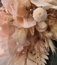 Load image into Gallery viewer, Elegant Boho blush nude preserved rose corsage &amp; buttonhole AB2026 - School formal, prom, graduation
