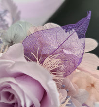 Load image into Gallery viewer, Pastel violet purple preserved rose corsage AB2027 - School formal, prom, graduation

