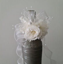 Load image into Gallery viewer, White  preserved peony corsage AB2048 - School formal, prom, graduation
