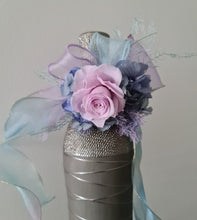 Load image into Gallery viewer, Pastel unicorn colours preserved rose corsage AB2056 - School formal, prom, graduation
