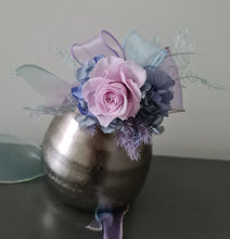 Load image into Gallery viewer, Pastel unicorn colours preserved rose corsage AB2056 - School formal, prom, graduation
