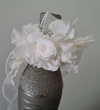 Load image into Gallery viewer, White preserved peony corsage &amp; buttonhole AB2064 - School formal, prom, graduation
