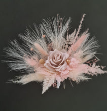 Load image into Gallery viewer, Fluffy Dusty pink &amp; blush everlasting flowers cake topper x 2 - wedding, baby shower, engagement
