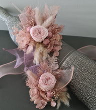 Load image into Gallery viewer, Preserved dusty pink peony corsage &amp; buttonhole AB2084 - School formal, prom, graduation
