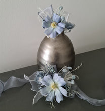 Load image into Gallery viewer, Pastel blue everlasting flowers corsage &amp; buttonhole AB2090 - School formal, prom, graduation
