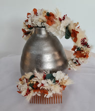 Load image into Gallery viewer, Rustic preserved flowers crown AB2124A – wedding, maternity photoshoot, hen’s party, event
