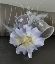 Load image into Gallery viewer, Pastel blue everlasting flowers corsage &amp; buttonhole AB2125 - School formal, prom, graduation
