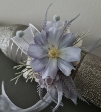 Load image into Gallery viewer, Pastel blue everlasting flowers corsage &amp; buttonhole AB2128 - School formal, prom, graduation
