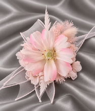 Load image into Gallery viewer, Soft Pink everlasting flowers corsage &amp; buttonhole AB2145 - School formal, prom, graduation
