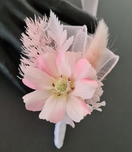 Load image into Gallery viewer, Soft Pink everlasting flowers corsage &amp; buttonhole AB2145 - School formal, prom, graduation
