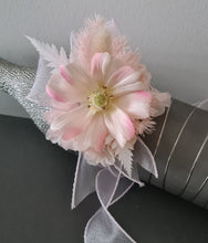 Load image into Gallery viewer, Soft Pink everlasting flowers corsage &amp; buttonhole AB2145 - School formal, prom, graduation
