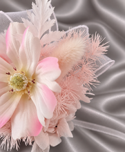 Load image into Gallery viewer, Soft Pink everlasting flowers corsage &amp; buttonhole AB2145 - School formal, prom, graduation
