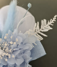 Load image into Gallery viewer, Baby blue preserved flowers corsage &amp; buttonhole AB2163 - School formal, prom, graduation
