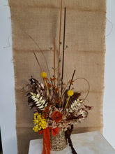 Load image into Gallery viewer, Rustic style flower arrangement with terracotta preserved peony – CAB2187
