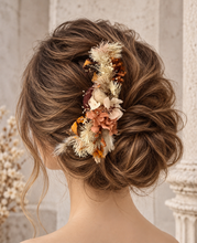 Load image into Gallery viewer, Rustic preserved flowers comb AB2206 – wedding, maternity photoshoot, hen’s party, event
