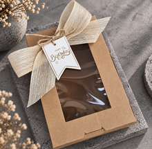 Load image into Gallery viewer, Preserved Everlasting flowers letter D -  15cm - Champagne Gold &amp; White
