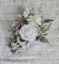 Load image into Gallery viewer, Double cake topper &amp; soft green and neutral colours
