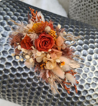 Load image into Gallery viewer, Rustic Style Everlasting flowers shoulder corsage - Rustic Terracotta
