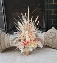 Load image into Gallery viewer, Boho blush everlasting flower arrangement
