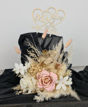 Load image into Gallery viewer, Mr &amp; Mrs Floral Cake topper - blush
