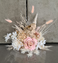 Load image into Gallery viewer, Mr &amp; Mrs Floral Cake topper - blush
