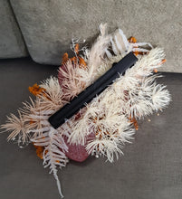Load image into Gallery viewer, Preserved everlasting flowers hair pin / clip in rustic style
