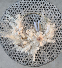 Load image into Gallery viewer, Boho everlasting flowers cake hoop topper - 5 inch
