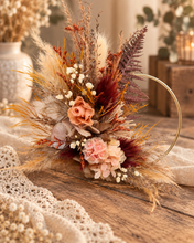 Load image into Gallery viewer, Rustic everlasting flowers cake hoop - 5 inch
