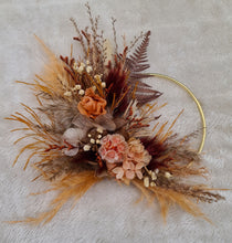 Load image into Gallery viewer, Rustic everlasting flowers cake hoop - 5 inch
