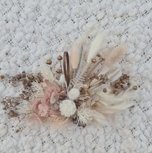 Load image into Gallery viewer, Double Everlasting preserved flowers cake topper - blush
