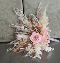 Load image into Gallery viewer, Blush Preserved rose floral cake topper
