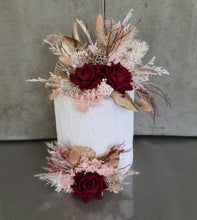 Load image into Gallery viewer, Everlasting flowers cake topper x 2 - burgundy
