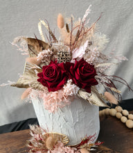 Load image into Gallery viewer, Everlasting flowers cake topper x 2 - burgundy
