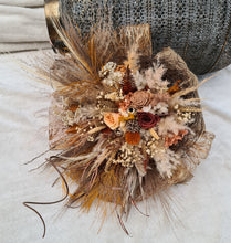 Load image into Gallery viewer, Rustic style - Everlasting flowers bridal bouquet – Larger size
