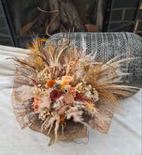 Load image into Gallery viewer, Rustic style - Everlasting flowers bridal bouquet – Larger size
