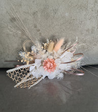 Load image into Gallery viewer, Double floral cake topper – Boho blush
