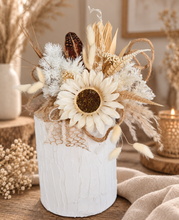 Load image into Gallery viewer, Everlasting flowers Sunflower cake topper - Neutral
