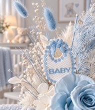 Load image into Gallery viewer, Gorgeous It's A Boy - baby boy preserved welcome flowers
