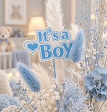 Load image into Gallery viewer, Gorgeous It's A Boy - baby boy preserved welcome flowers
