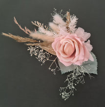 Load image into Gallery viewer, 2 x Flower cake topper in blush, sage &amp; gold
