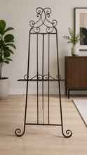 Load image into Gallery viewer, Metal rustic style easel - HIRE ONLY
