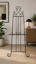 Load image into Gallery viewer, Metal rustic style easel - HIRE ONLY
