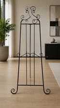 Load image into Gallery viewer, Metal rustic style easel - HIRE ONLY
