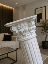 Load image into Gallery viewer, White Roman Plinth 0.9m – HIRE ONLY
