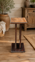 Load image into Gallery viewer, Plinth Rustic – Wooden - Small - HIRE ONLY
