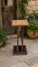 Load image into Gallery viewer, Plinth Rustic – Wooden - Small - HIRE ONLY
