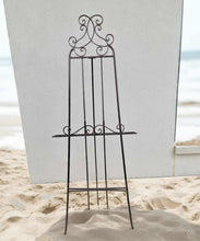 Load image into Gallery viewer, Metal rustic style easel - HIRE ONLY
