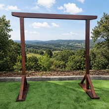 Load image into Gallery viewer, Wooden arch arbour
